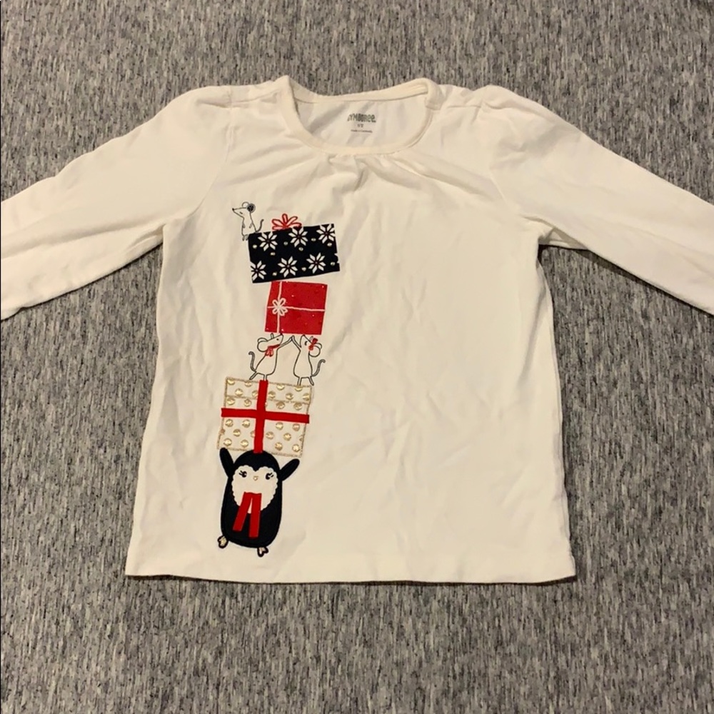 Toddler Girl’s Holiday Graphic Long Sleeve